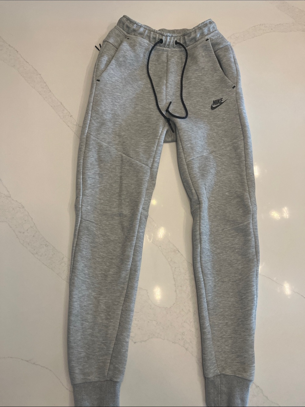 Nike men’s Light Gray tech Joggers